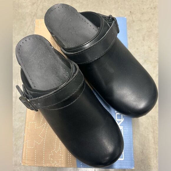 Dansko Ingrid 238 Stapled Clog with Strap Size 39/ Pristine - Picture 7 of 10